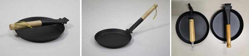 Foldable Handle Fry Pan / Outdoor Cooking Fry Pan