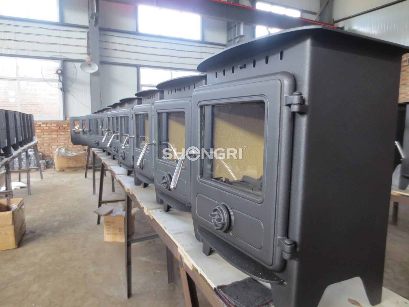 Cast iron wood stove SCS-X2N-2022