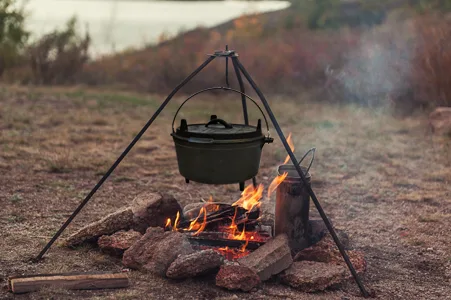 Dutch Oven Cooking Tripod