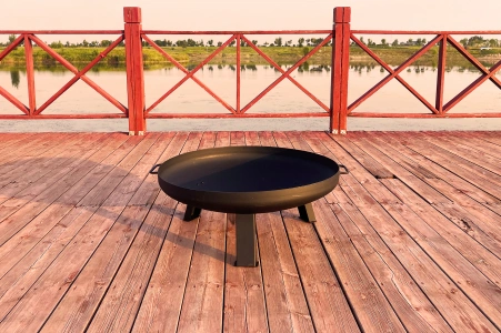 Carbon steel brazier