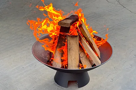 Cast iron fire pits